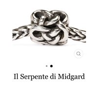Charm Trollbeads in Silver IL SERPENTE DI MIDGARD 20098 - IL SERPENTE DI MIDGARD 20098